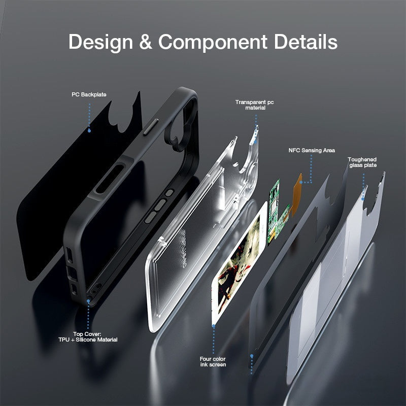Smart E-Ink Display Phone Case