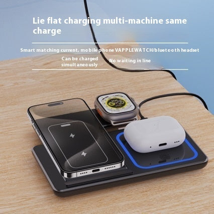 3-in-1 Wireless fast charging station
