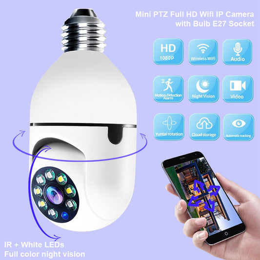 Smart WiFi Security Camera – 1080P HD 5G Wireless Surveillance with 4x Zoom