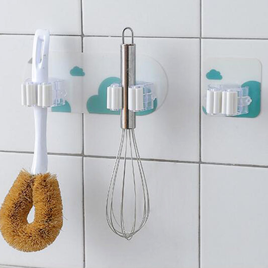 Wall Rack for Brooms, Mops & More