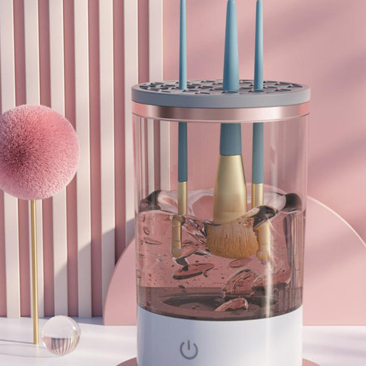 Portable makeup cleaner